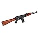 Lancer Tactical AK-74N Series AEG Full Metal Airsoft Rifle Real Wood Furniture ETU MOSFET
