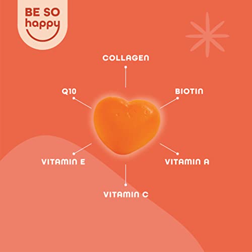 Vitamin Gummibärchen mit Kollagen und Q10 von Be So Happy