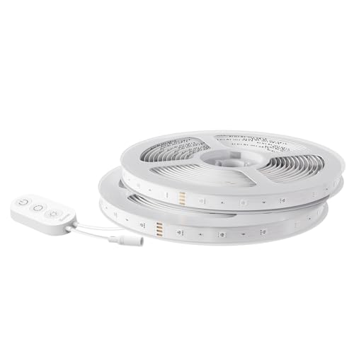 Govee RGB LED Strip Lights 10m, Smart WiFi App Control, Works with Alexa and Google Assistant, Music Sync Mode, for Home TV Party, 2 Rolls of 5m