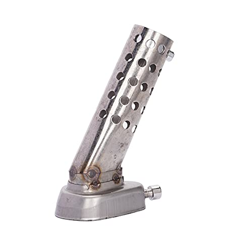 FLYAMAPIRIT Motorrad Auspuff Schalldämpfer Edelstahl DB Killer Insert Noise Eliminator (120x40x57mm)