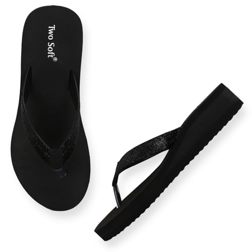 Image of BestWomen Slipper Stylish Comfortable Lightweight Soft Flaxsible Casual Flip Flop /Girls fancy chappal BZ1-P2 009