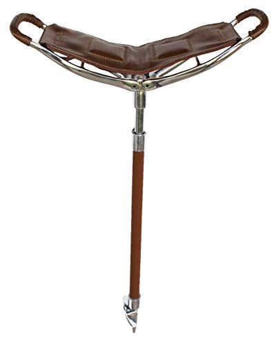 CHALLENGER Spectator Golf SEAT Stick Adjustable Walking Cane Chair Outdoor Folding 98471TN