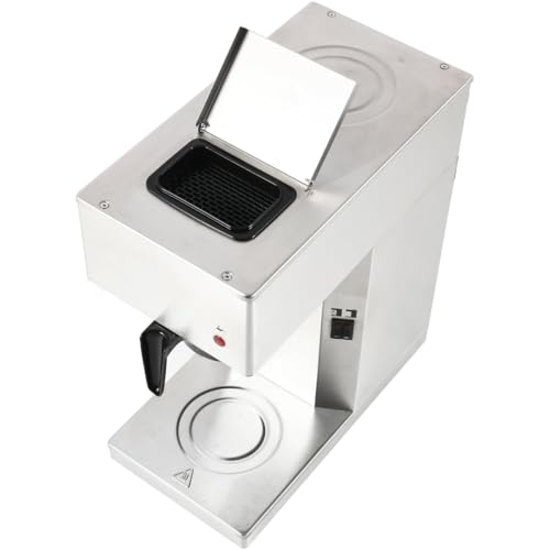 Commercial Filter Coffee Maker machine Manual Fill, Pour and Serve, Fresh Brew 1 Glass jug 1.8ltr STRB286W, 140 cups per hour perfect for catering