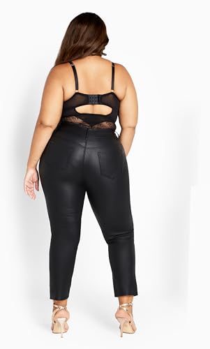 City Chic Women's Plus Size Skylar Crop Jean3