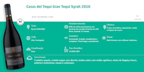 Casas Del Toqui Gran Toqui Syrah Casas del Toqui Syrah