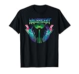 Disney Villains Maleficent 90s Rock Band Neon T-Shirt