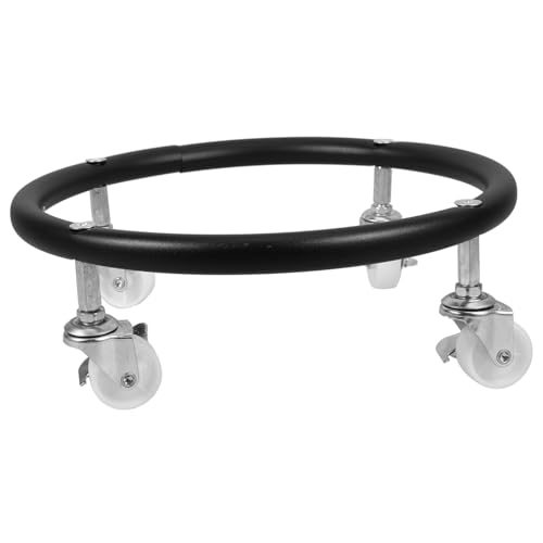Gatuida Supporto Mobile per Bombola di Gas Propano con Ruote Base in Acciaio Inossidabile Spessa Carrello Porta Serbatoio per Cucina e Campeggio Facilita Trasporto e Movimentazione