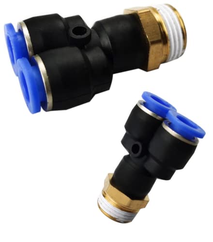 Raccord pneumatique en Y 1/8 - 4 mm IQS - Raccord en Y pour air comprimé