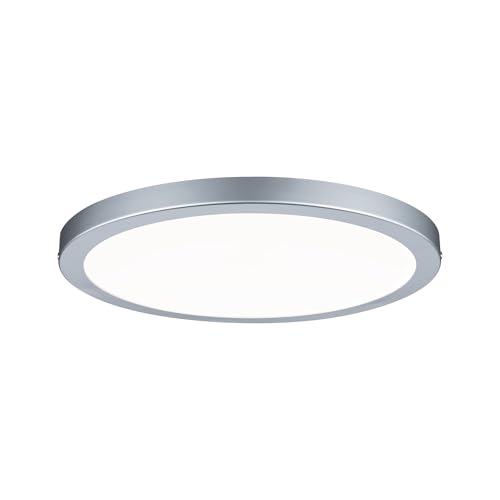 70934 Pannello LED Atria tondo incl. 1 plafoniera da opaco lampada da soffitto per soggiorno 4000 K 19 watt plastica cromato