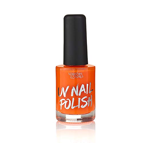 Splashes & Spills UV Glow Vernis à ongles Orange 13 ml Cover