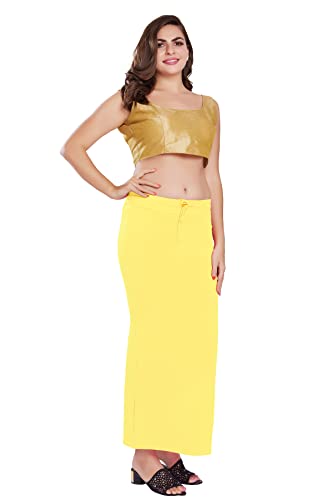 Image of RANI SAAHIBA Women's Stretchy Slim Fishcut Petticoat Cotton Shapewear