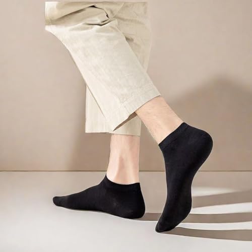 12 Pairs Low Cut Ankle Socks for Men Thin Breathable Casual No Show Athletic Socks Bulk4