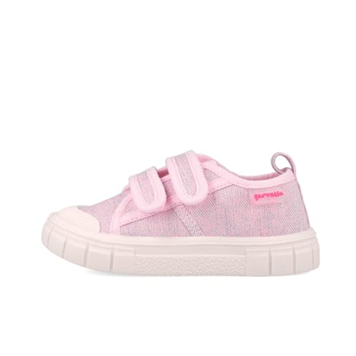 Chaussures de Sport GARVALIN Basic Canvas 252381 rose pour Filles - 5