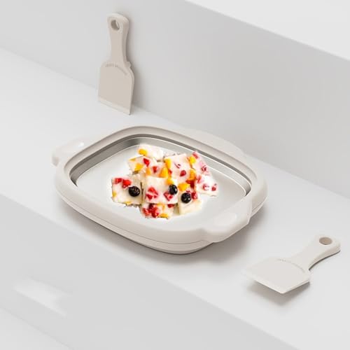 Instant-Eismaschine zur Herstellung von Soft-Serve-Eis, Slushies, gefrieren, Joghurt, gerollte Eismaschine, hausgemachte Mischung und ständiges Rühren – Bild 4