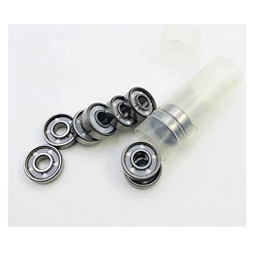 Bearings 627RS Zro2 5 Balls Bearings 7x7x22mm Upgrade Ceramic Quad Skates Ball Bearing for Artistic Roller Quad Hockey Skate 627
