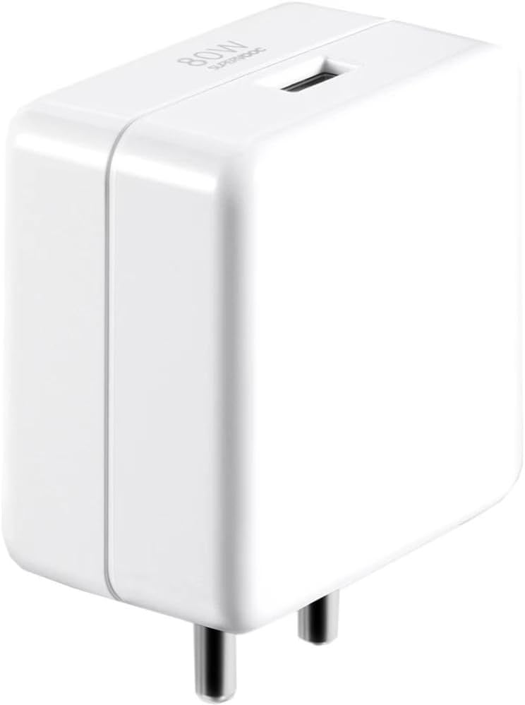 Original 80W Adapter Compatible with OnePlus 11 256GB,11R 256GB,Ace 128GB,10T 8GB,10T 12GB,10 Pro 8GB,Nord N30 5G,8 Pro 5G,Nord 5G,Nord 2 5G,Nord CE 2 5G,OnePlus Ace 5G,White
