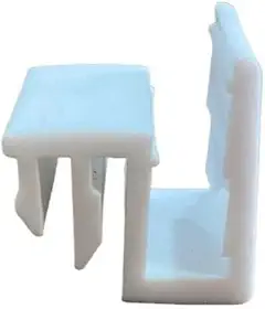 Guia Deslizante Para Porta Do Box De Vidro - Varios Kits (1, BRANCO)