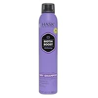 HASK Biotin Boost Thickening Dry Shampoo for all hair types, colour safe, gluten-free, sulfate-free, paraben-free - 1 168mL Can