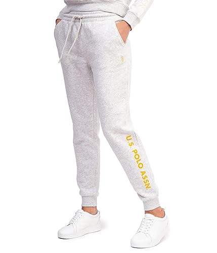 Pantalon de jogging en polaire USPA U.S. POLO ASSN. confortable avec cordon de serrage