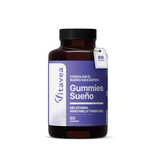 Gummies De Sueño Con Melatonina - 1 mg - Con Manzanilla y Pasiflora - 1 Mes
