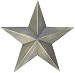 Country House Vintage Style Indoor Hanging Metal Barn Star (9")