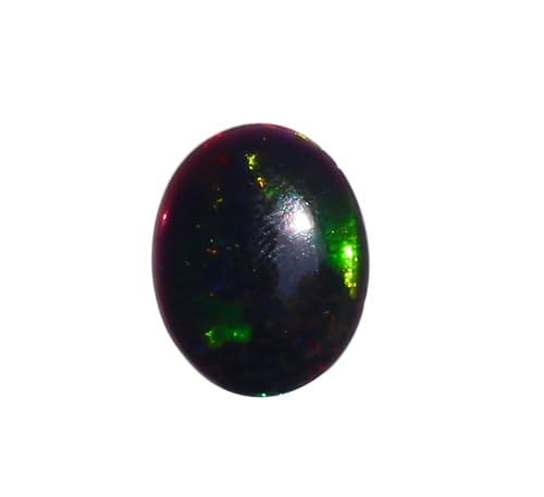 Opale naturelle cabochon ovale, le cadeau précieux idéal pour anniversaires