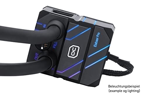 Ventilador digital RGB direccionable Alphacool Eisbaer Pro Aurora 13000 con base de cobre 5
