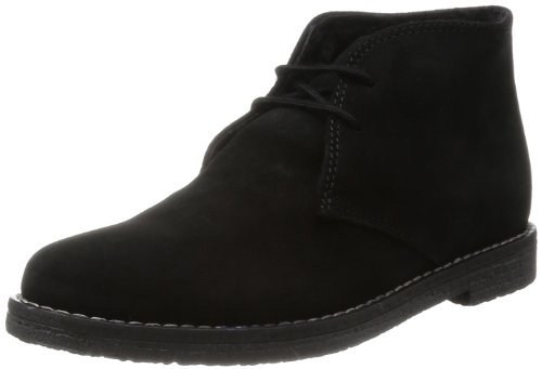 [ステファノガンバ] ムートンデザートブーツ G5350 BLS (ブラックスエード/38)