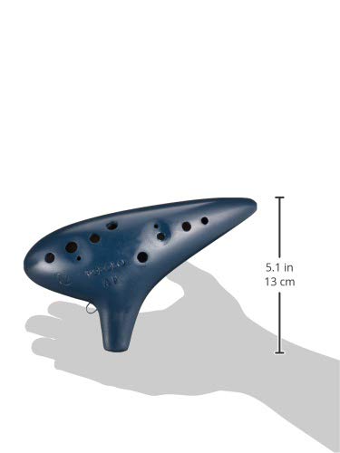 Amazon | POPOLOオカリナ S-AF (アルトF) ダークブルー | オカリナ