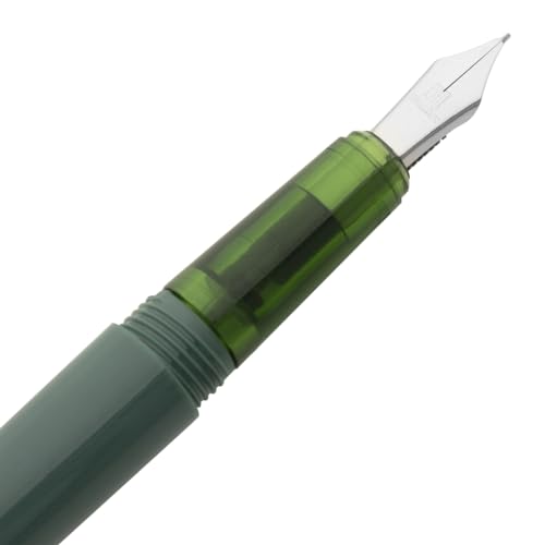 Caneta Tinteiro Montex Happy Verde Esmeralda Pena Média