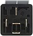 BOSCH 0332019155 Normal Open Mini Relay - 5 Pins, 12 V, 30 A - Single
