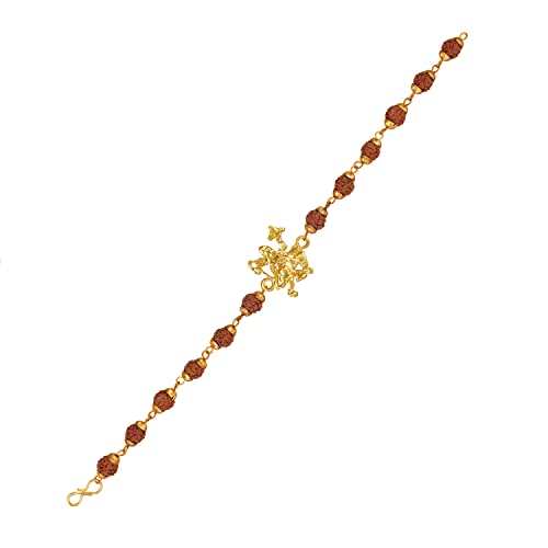 Image of Mahi Rudraksh Bracelet for Men (PABR1100420PR)