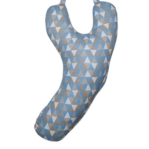 Luma Confort, Almofada Viagem Y Descanso Carro Onibus Protetora Cinto Cor:Azul