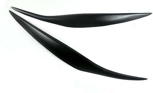 Paupières de phares pour Ford Fiesta MK6.5 2013-2017 cache paupière noir