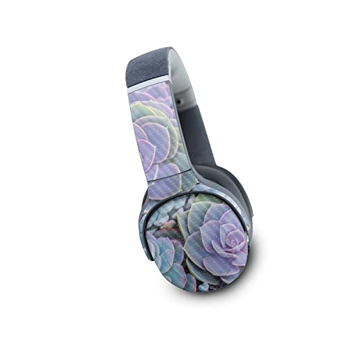 Image of MightySkins Carbon Fiber Skin Compatible with Skullcandy Crusher Evo Wireless - Succulent | Protective, Durable Textured Carbon Fiber Finish | Easy to Apply | Made in The USA