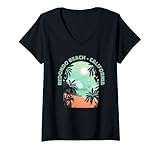 Photo Gallery donna redondo beach souvenir - promemoria california maglietta con collo a v Photo Gallery donna redondo beach souvenir - promemoria california maglietta con collo a v