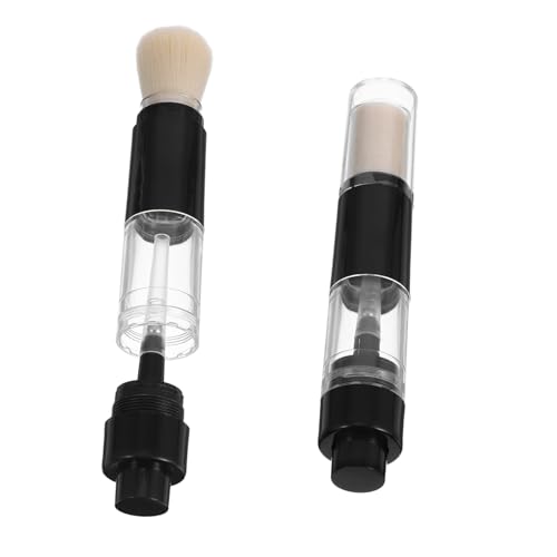Pinceau à poudre réutilisable x2 pour poudres compactes voyage