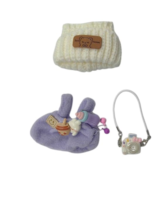 17cm Doll Clothes,Clothes for Dolls Outfit,Accessories for 17cm Dolls Clothes,Cute Clothes for Dress up Unique Style,1 Skirts 1 Hats 1 Decorative accessories for Best Gifts,No Doll Included (PP1)