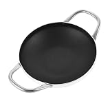 Alipis Sartén seca antiadherente aluminio. sartenes antiadherentes Sartén antiadherente sartén resistente al desgaste sartén salteada juego ollas sartén plana paella wok