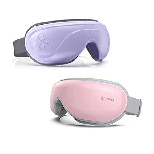Renpho Eye Massager With Heat Purple & Pink #TOP20