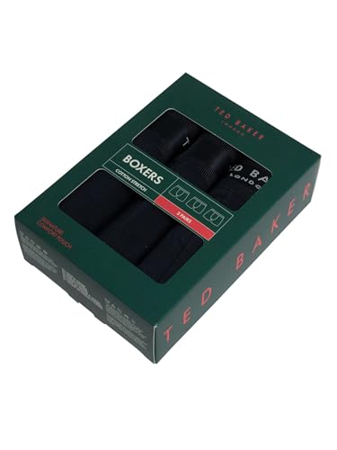 Ted Baker Ropa Interior de Hombres calzoncillos algodón elástico pack 3 6