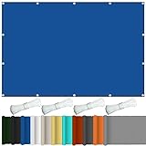 Tenda a Vela Impermeabile 4 x 8 m Idrorepellente, Anti UV 220G/M² Oxford...