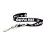 Custom Black Lanyard, Personalized with Emojis by Hot-Dog-Collars. One 20 Inch ID Badge Lanyard