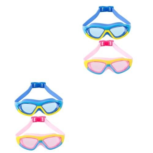 Lunettes de natation enfants étanches anti-buée grand cadre PC