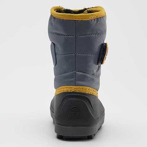 Kamik Kleinkinder Winterstiefel SNOWBUG 7, Anthrazit, Größe 24 EU