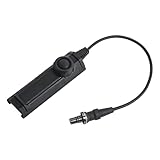 WADSN タクティカルライト 20mmレール デュアル ボタン スイッチ フラッシュライト m300 / m600 サバゲー ライト スイッチ(ブラック)NE07010