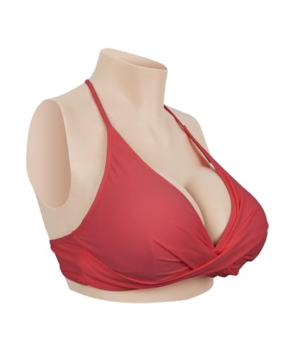 Silicone Breastplate B-H Cup Fake Boobs Breast Forms Realistic Fake Breasts for Crossdresser Transgender Drag Queen