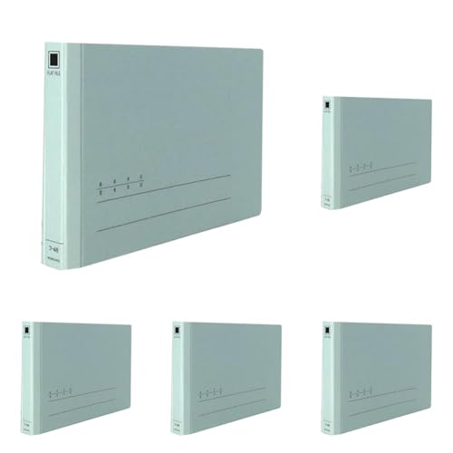 コクヨ(KOKUYO) フラットファイル 伝票用 2穴 別寸116mm 150枚収容 フ-46 (× 5)