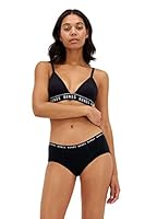 Bonds Women's BCUÃ? BOYLEG MODERATE Briefs, Black, 6 US