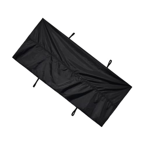 MUCKLILY Waterproof Fowl Corpse Bag Heavy Duty Pet Body Bag Outdoor Corpse Bag Leakproof Black 200x90cm